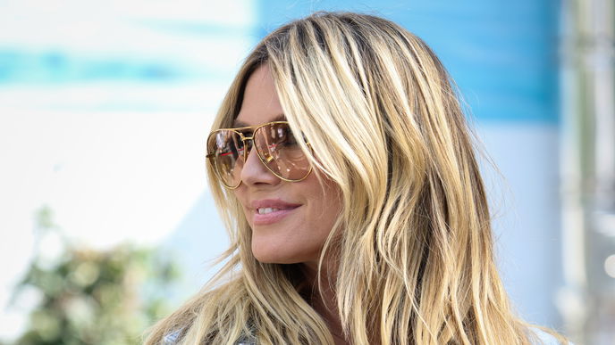 Mit diesem Trick sieht Heidi Klums Haare noch voluminöser aus