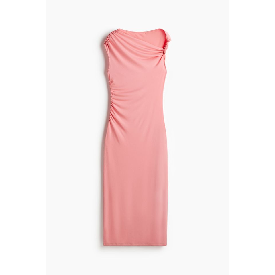 One-Shoulder-Kleid mit Twistdetail
