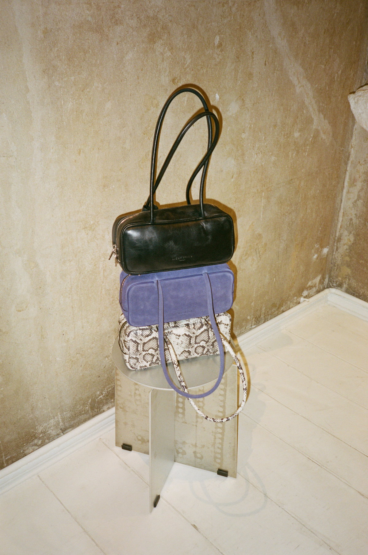 Drei Materialien – Ein Style.