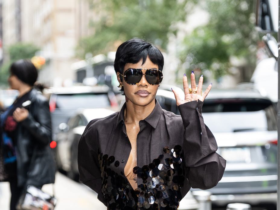 Teayana Taylor mit Pixie Cut