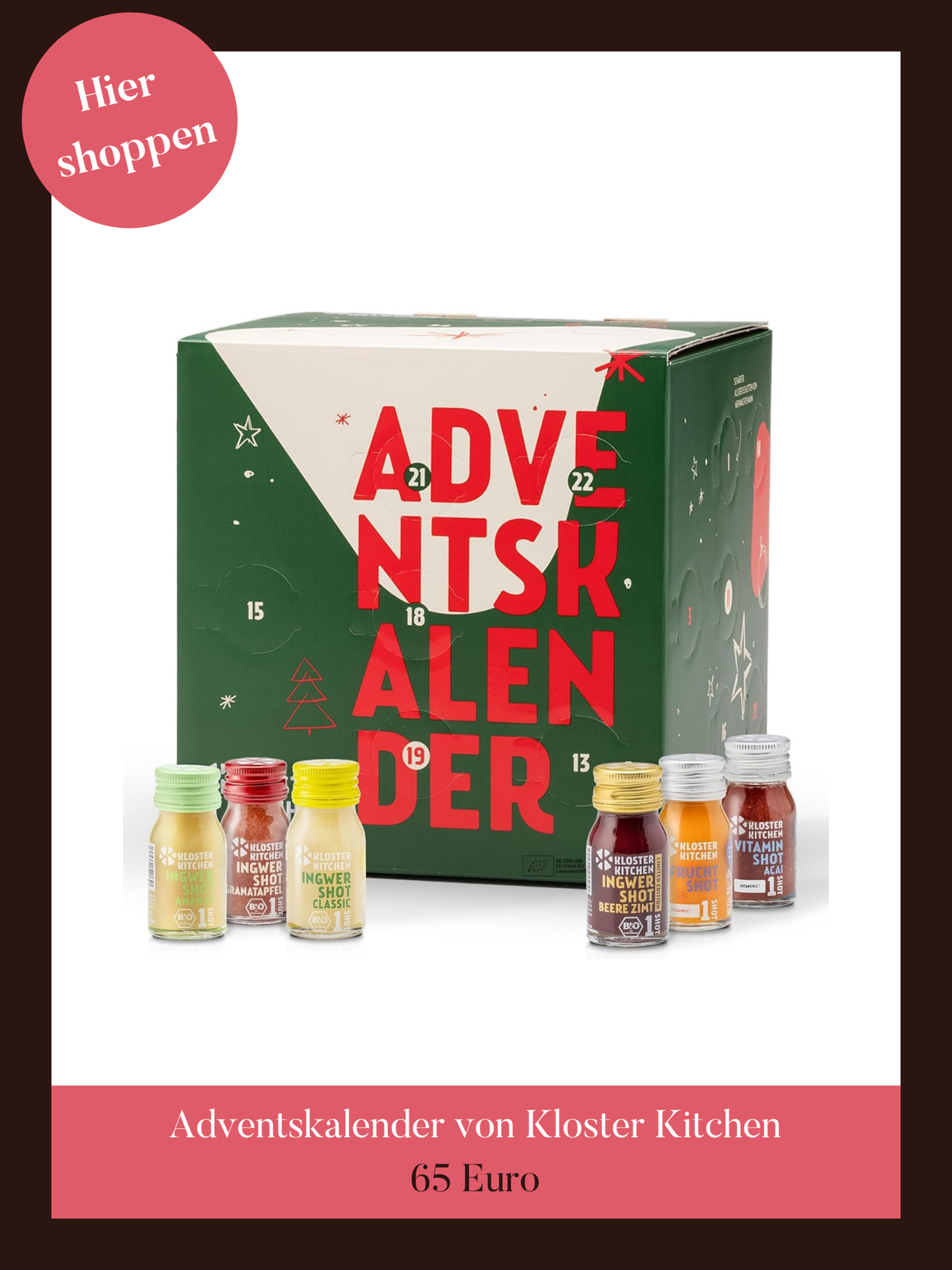Adventskalender von Kloster Kitchen