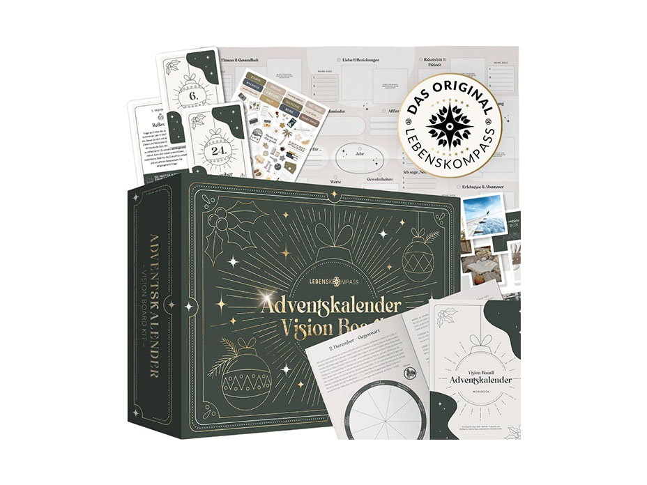 Adventskalender Vision Board