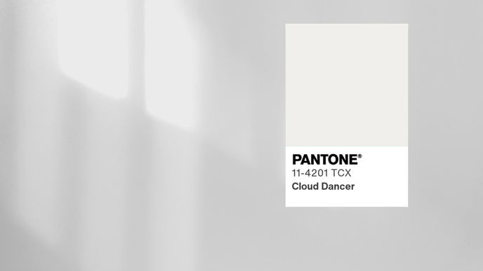 Cloud Dancer ist die Pantone Colour of the Year 2026 – und stößt auf Kritik