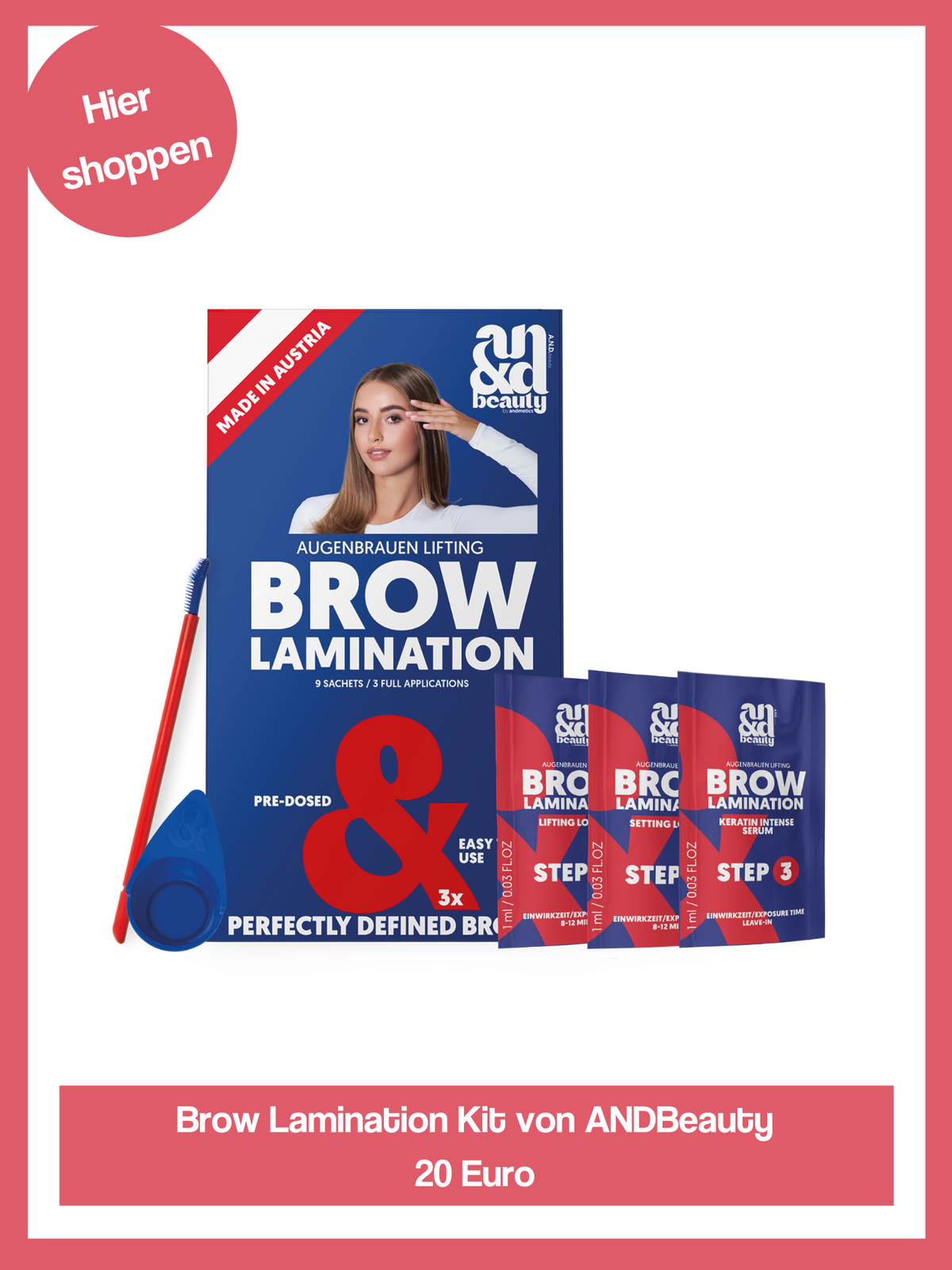 Brow Lamination Kit von ANDBeauty