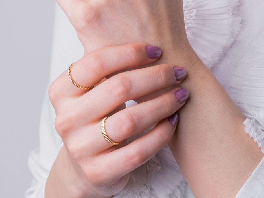 Mauve Nails
