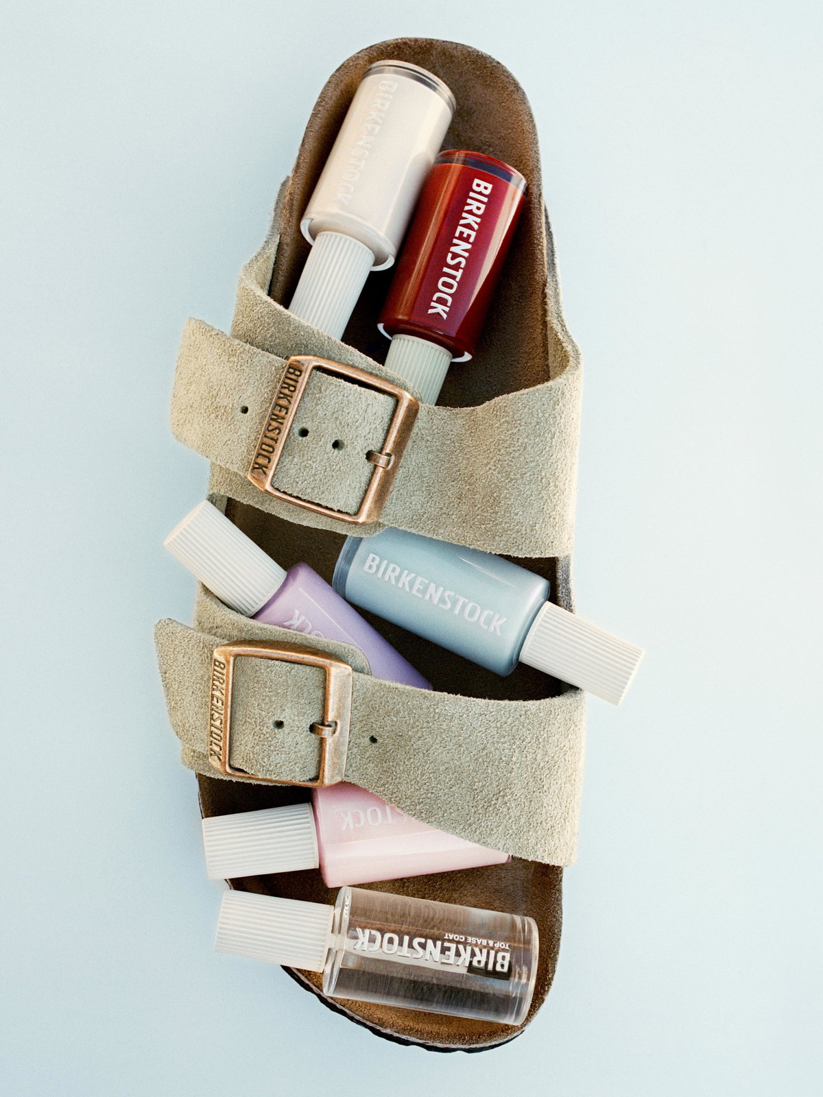 Birkenstock Schuh mit Nagellack