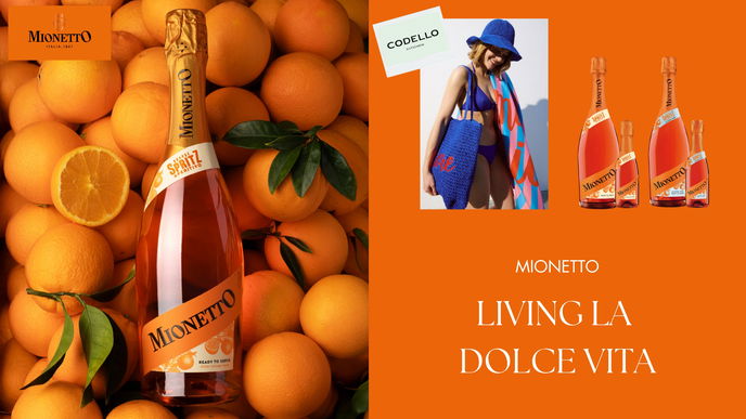 Gewinne mehr Style mit Mionetto Orange Spritz Aperitivo Ready-to-Serve