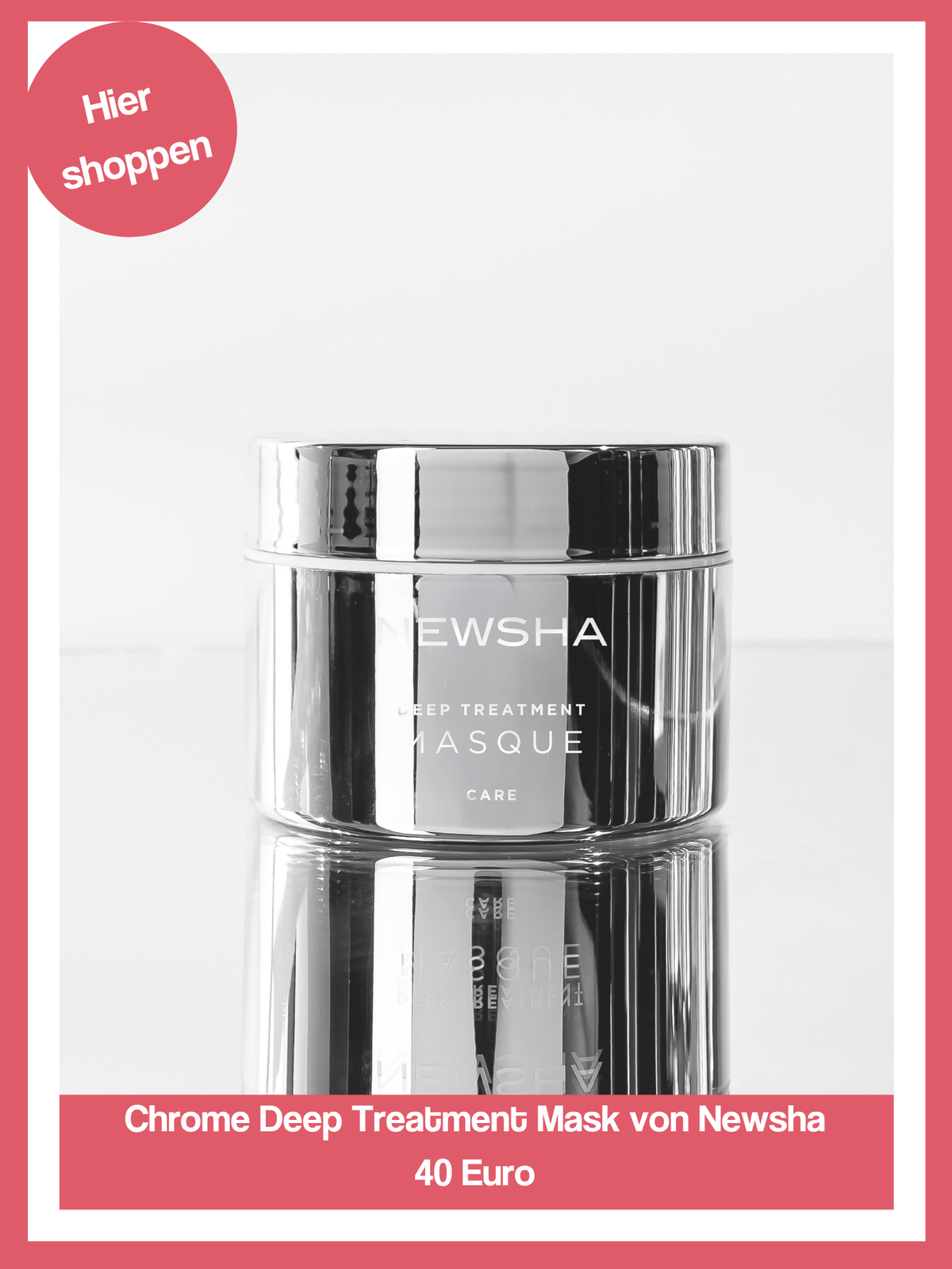 Deep Treatment Mask Chrome Collection von Newsha