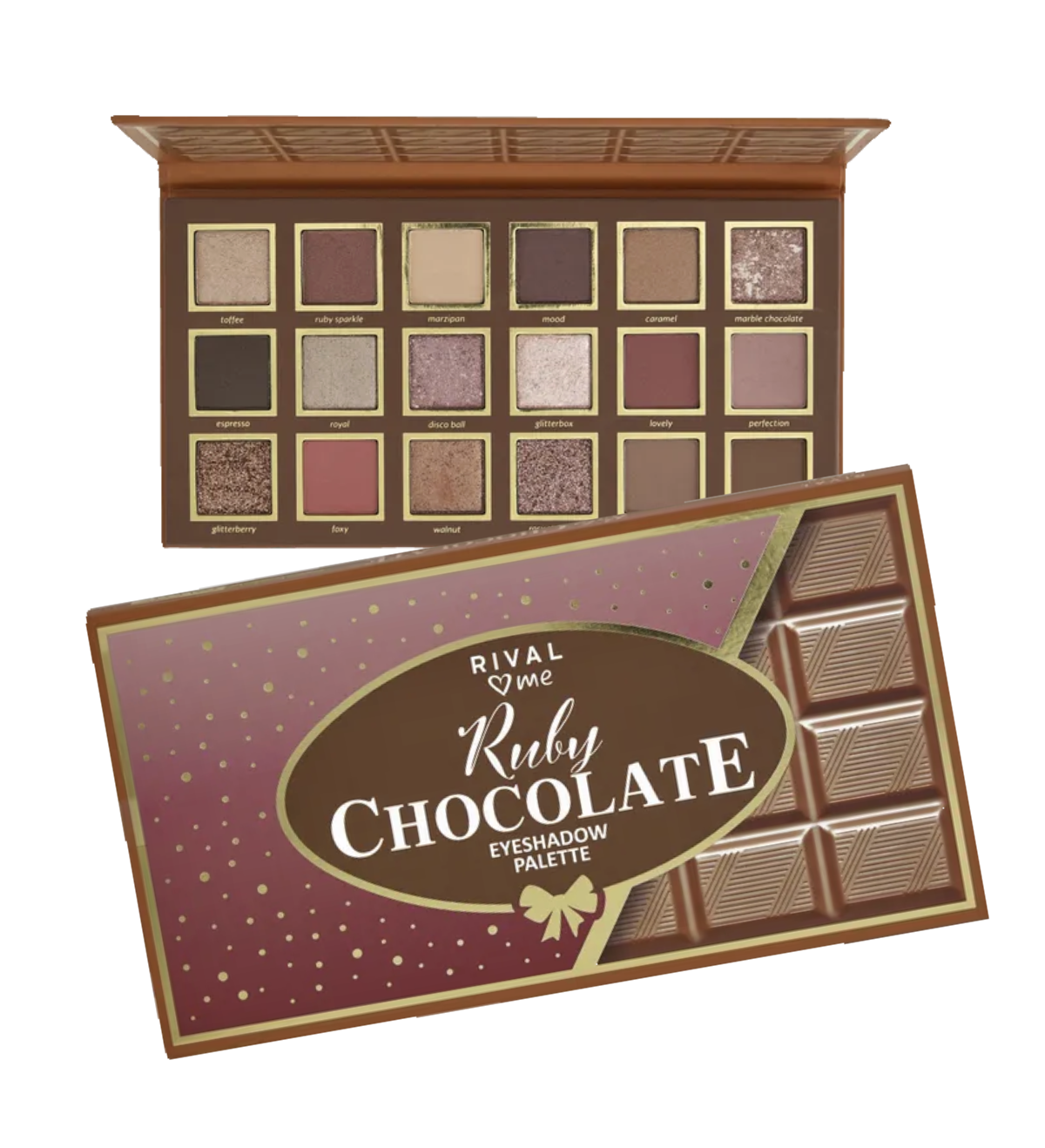 Rival Loves Me Ruby Chocolate Eyeshadow Palette