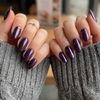 Lila Chrome Nails sind die mystische Dark-Aesthetic-Maniküre im Herbst 2026