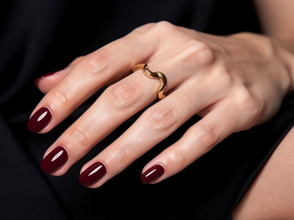 Merlot Nails: Dieser edle Nageltrend ist perfekt für den Herbst
