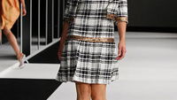 Die GNTM-Teilnehmerinnen bei der Fashion Week 2010