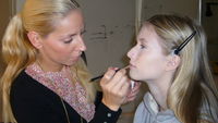 Models backstage beim JOLIE-Shooting