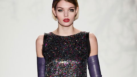 Luisa Hartema bei der New York Fashion Week