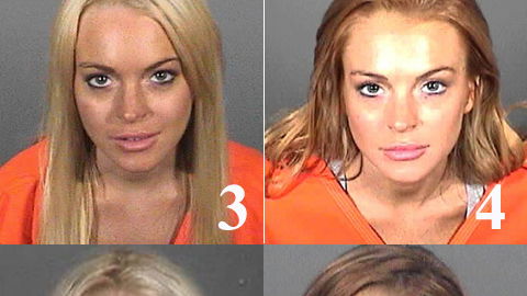 Lindsay Lohan Mugshots