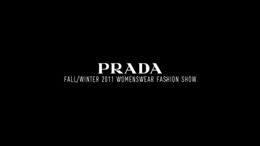 Prada Prêt-à-porter Herbst-/Winter 2011/2012 Fashionshow