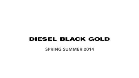 Diesel Black Gold F/S 2014 Damenkollektion