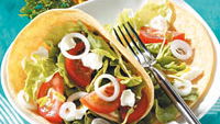 Buttermilch Wraps mit Gemüse Rezept