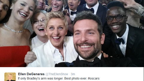 Oscars 2014: Der Selfie und die besten Sprüche
