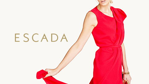 Luisa Hartema modelt jetzt für Escada