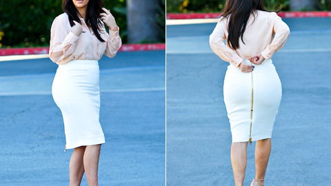 Kim Kardashian und die Frage, was wir in der Schwangerschaft anziehen