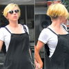 Scarlett Johansson hochschwanger mit neuem Haarschnitt