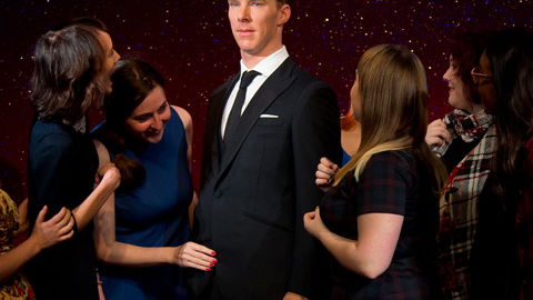 Benedict Cumberbatchs Wachsfigur ist fertig