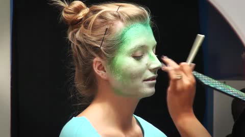 Hexe schminken: Making of