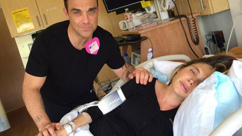 Robbie Williams: Baby ist da - per Twitter-Geburt