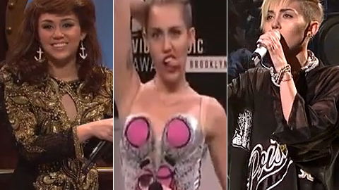 Miley Cyrus beweist bei Saturday Night Live Humor