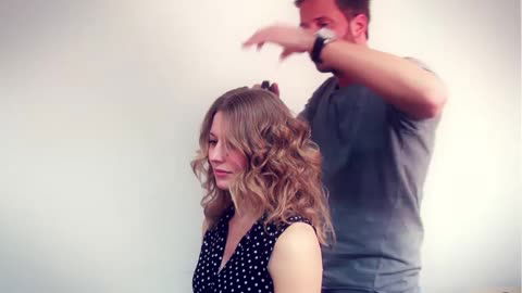 Messy Updo: Video-Anleitung