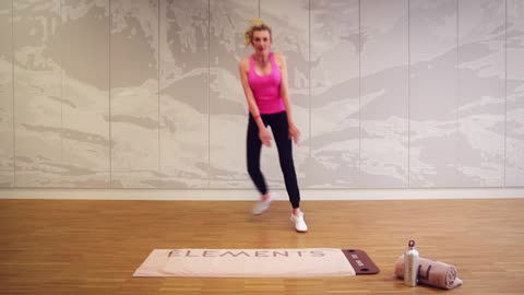 Mini-Workout: Zirkel 2 - Skater-Sprünge