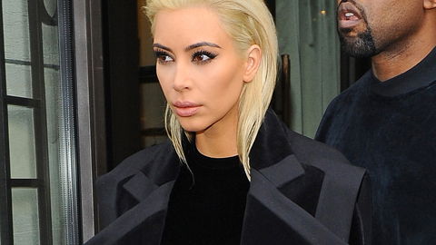 Kim Kardashian ist blond