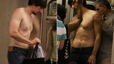 Adam Driver und die Boys aus "Girls"