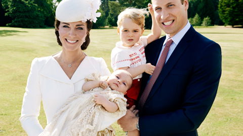 Prinzessin Charlotte Taufe: offizielle Fotos