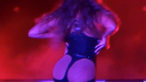 Beyonce und der Po-Käfig