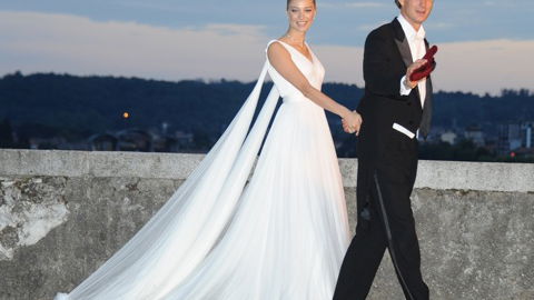 Beatrice Borromeos Brautkleid