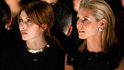 Kandidatin Ira von "Germany's Next Topmodel" bei der New York Fashion Week