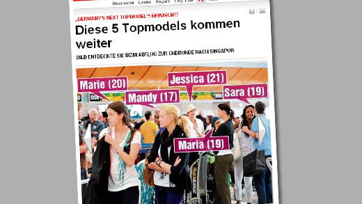 Sind das die Finalistinnen von Germany's Next Topmodel?