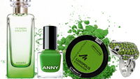 Grüne Kosmetik und Accessoires
