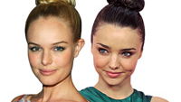 Zwei Stars, eine Frisur: Wem steht's besser?