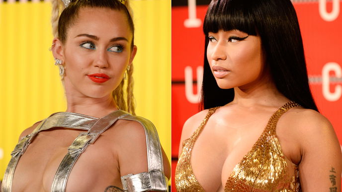 Miley Cyrus versus Nicki Minaj bei den MTV VMAs