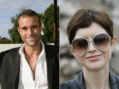 Philipp Plein und Emma Brown