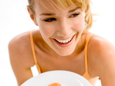Richtige Ernährung gegen Cellulite