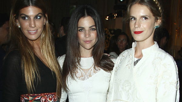 Bianca Brandolini, Julia Restoin Roitfeld und Eugenie Niarchos