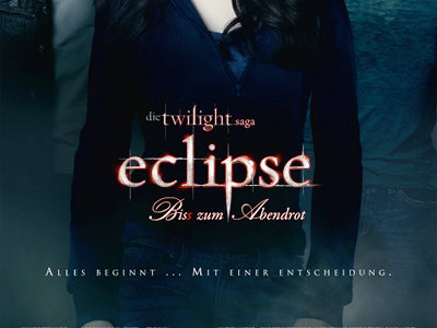 Das offizielle Filmplakat von Twilight 3 - Eclipse