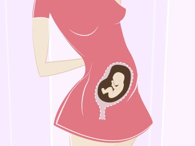 16. SSW - Baby bewegt sich in der 16. Schwangerschaftswoche