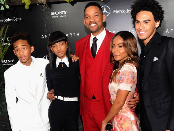 Jaden Smith, Willow Smith und Trey Smith