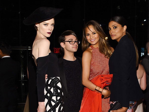 Coco Rocha, Christian Siriano, Chrissy Teigen und Rachel Roy
