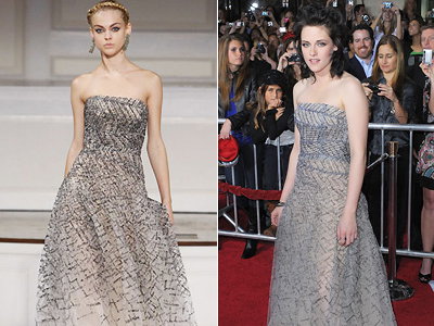 Kristen Stewart in Oscar de la Renta